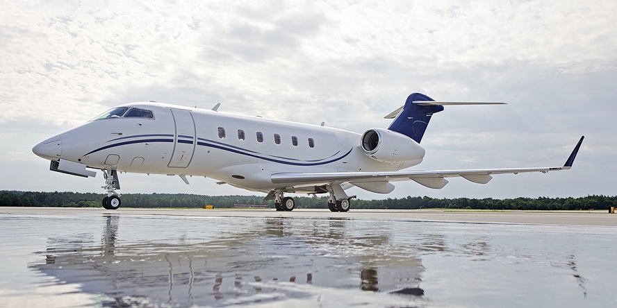 Florence private jet charter Bombardier Challenger 300